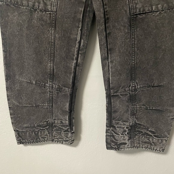 NWT Free People We The Free Supersonic Slim Crop Jeans in Black. Size 8 - Picture 8 of 11